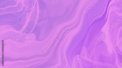Violet flowing liquid waves abstract motion blurred background.