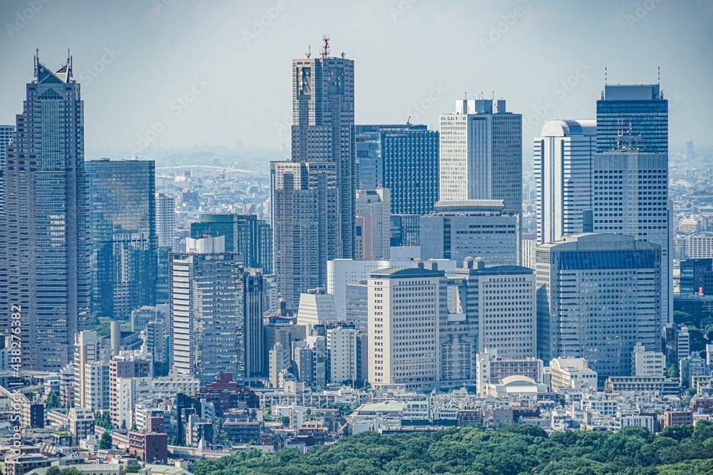 渋谷スカイ展望台からの景色