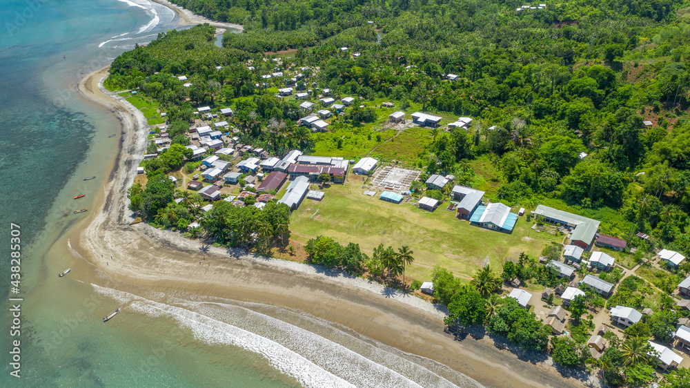 A large coastal village in the North-eastern part of Choiseul island, Solomon Islands.