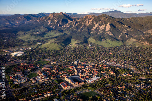 University of Colorado Boulder Campus, Boulder Colorado, Flatirons photo