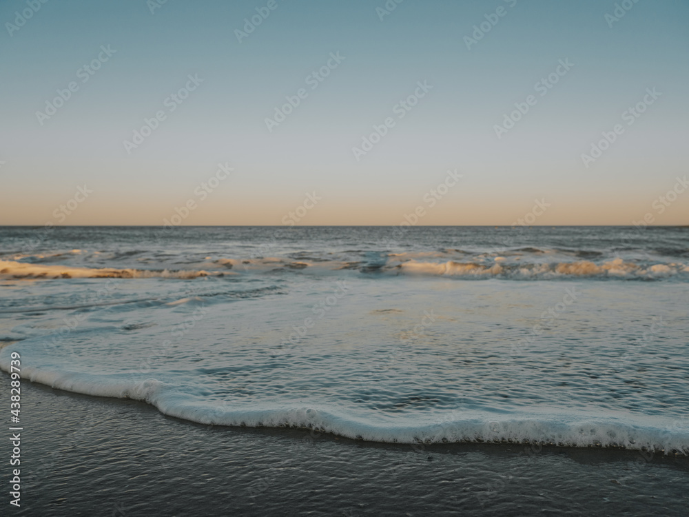 Fototapeta premium sunset on the beach