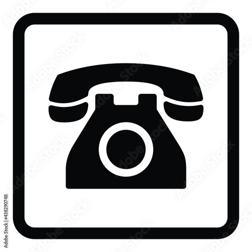 telephone icon symbol,