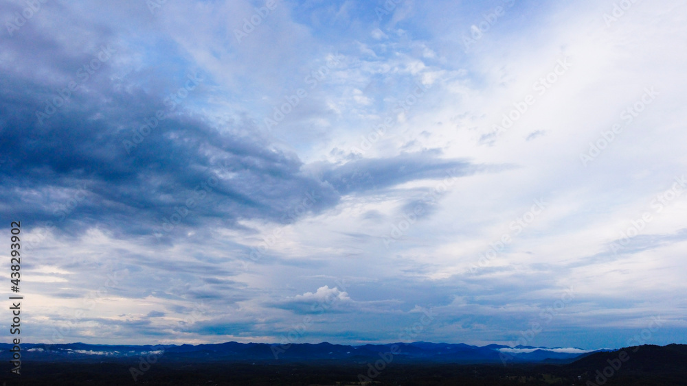 clouds in the sky