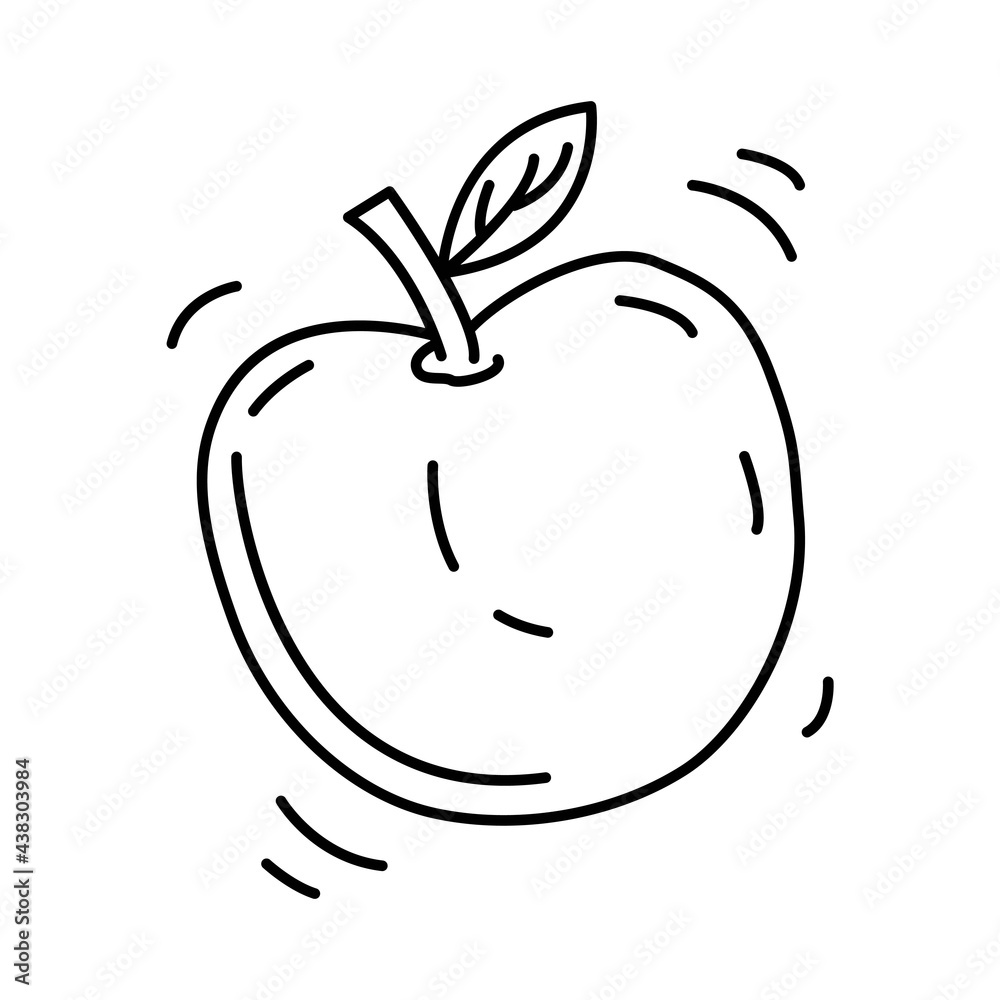 Hiking adventure apple ,trip,travel,camping. hand drawn icon design, outline black, vector icon. Hiking adventure apple ,trip,travel,camping. hand drawn icon design, outline black, vector icon.