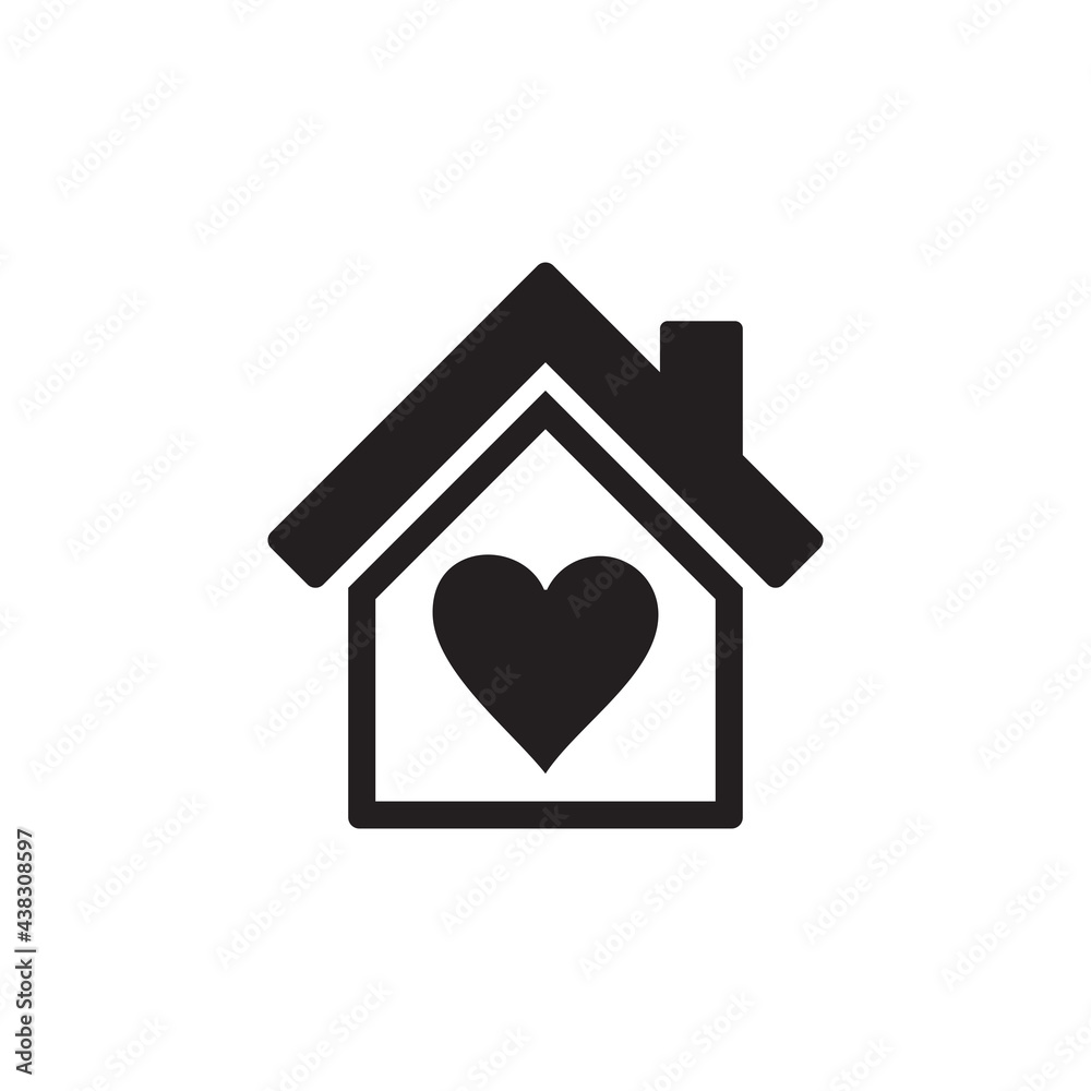 real estate icon vector,house care icon