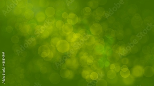 Natural green abstract blur background.