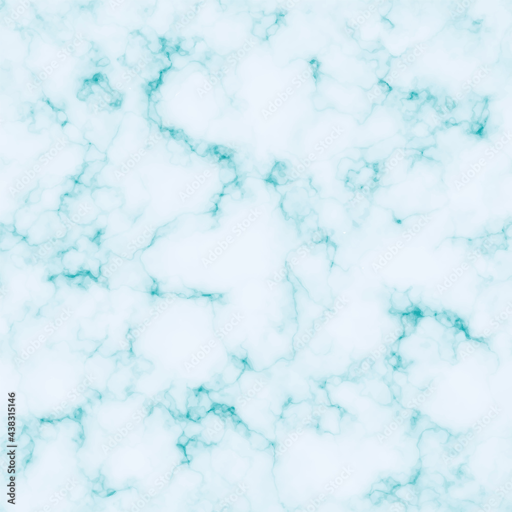 white turquoise marble vector background