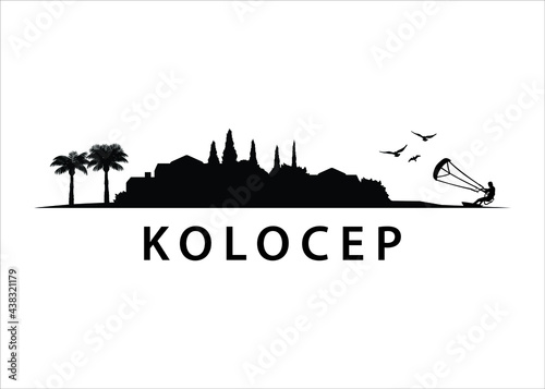 Kolocep, Croatian Island Panorama Skyline Landscape