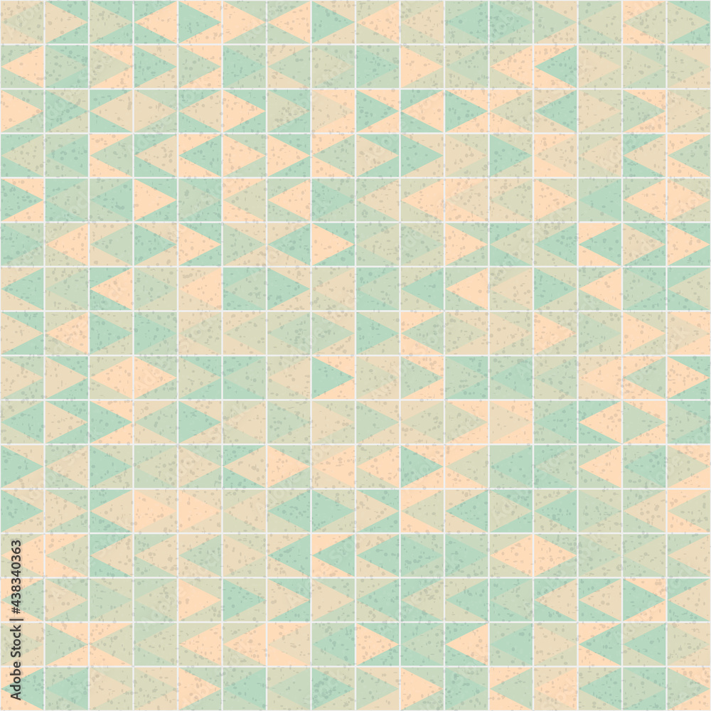 Fototapeta premium Abstract Geometric Pattern generative computational art illustration