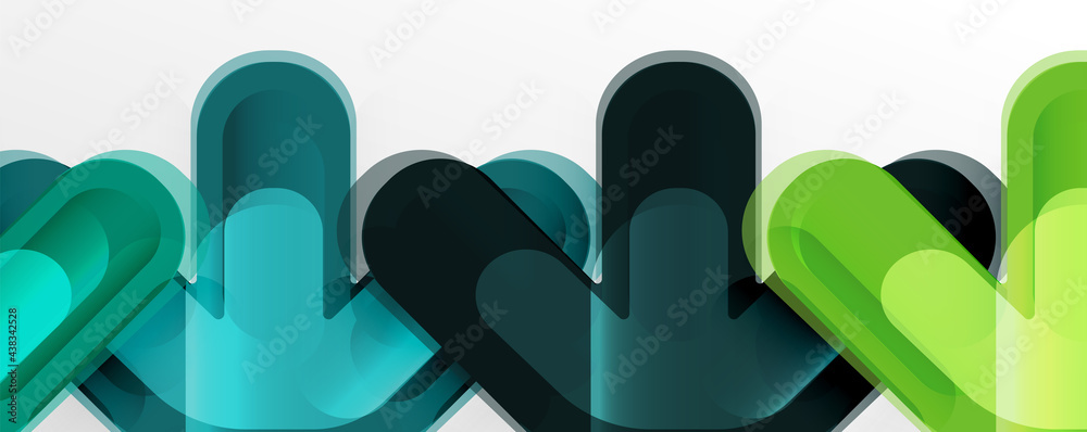 Abstract glossy crosses background for business or technology presentations, internet posters or web brochure covers