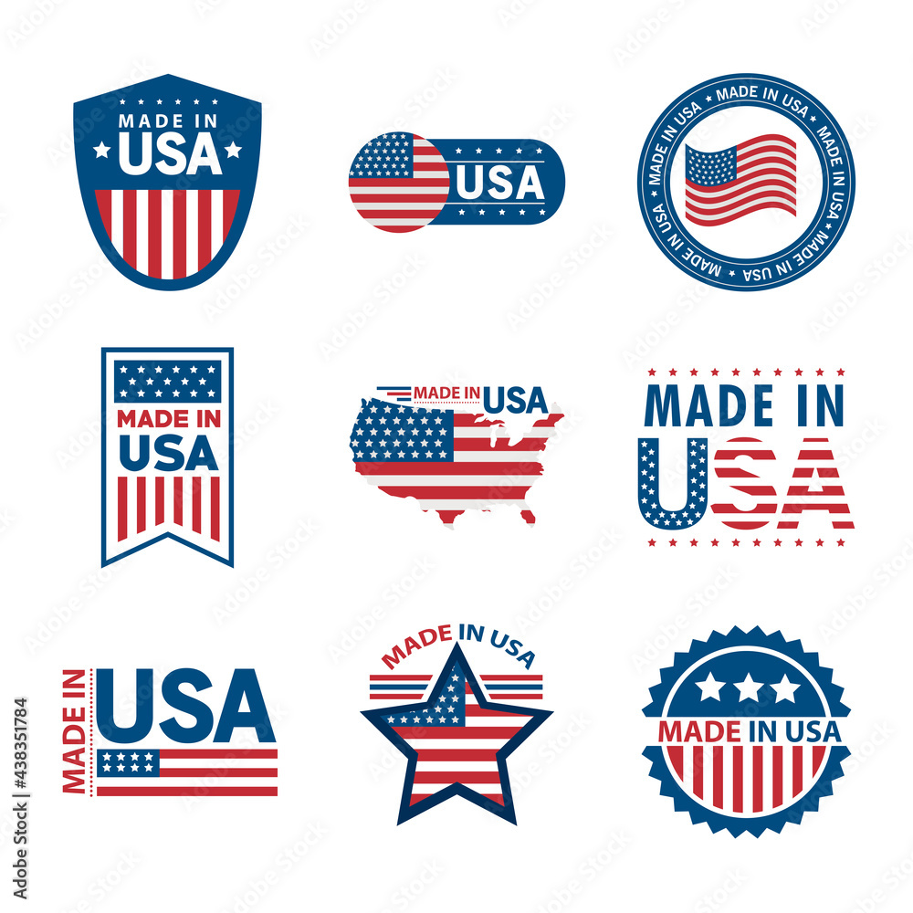 nine made in usa icons nine made in usa icons