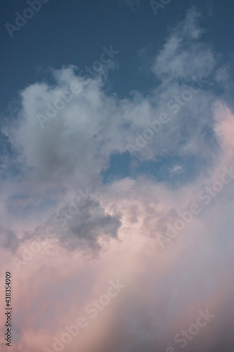 Pastel Pink Angel Clouds