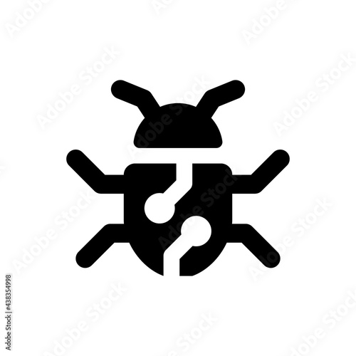 Malware icon. Vector EPS file.