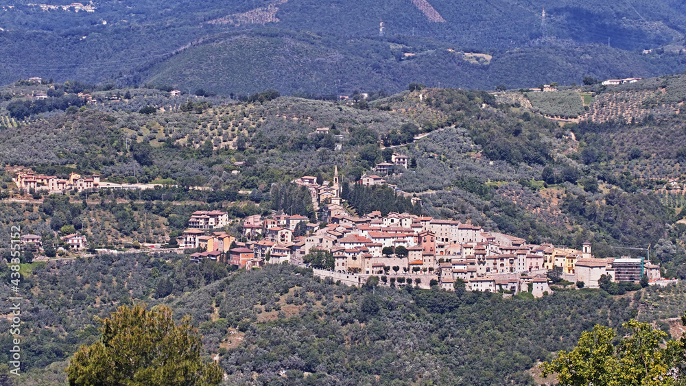 Montefranco, view of the village