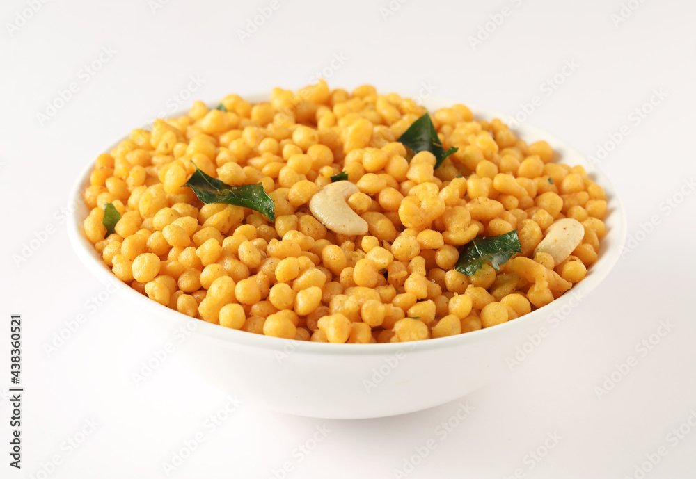 Indian snack food, Traditional spicy food Kara Boondi
