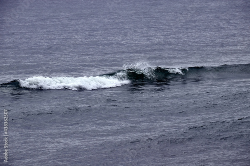 waves on the beach