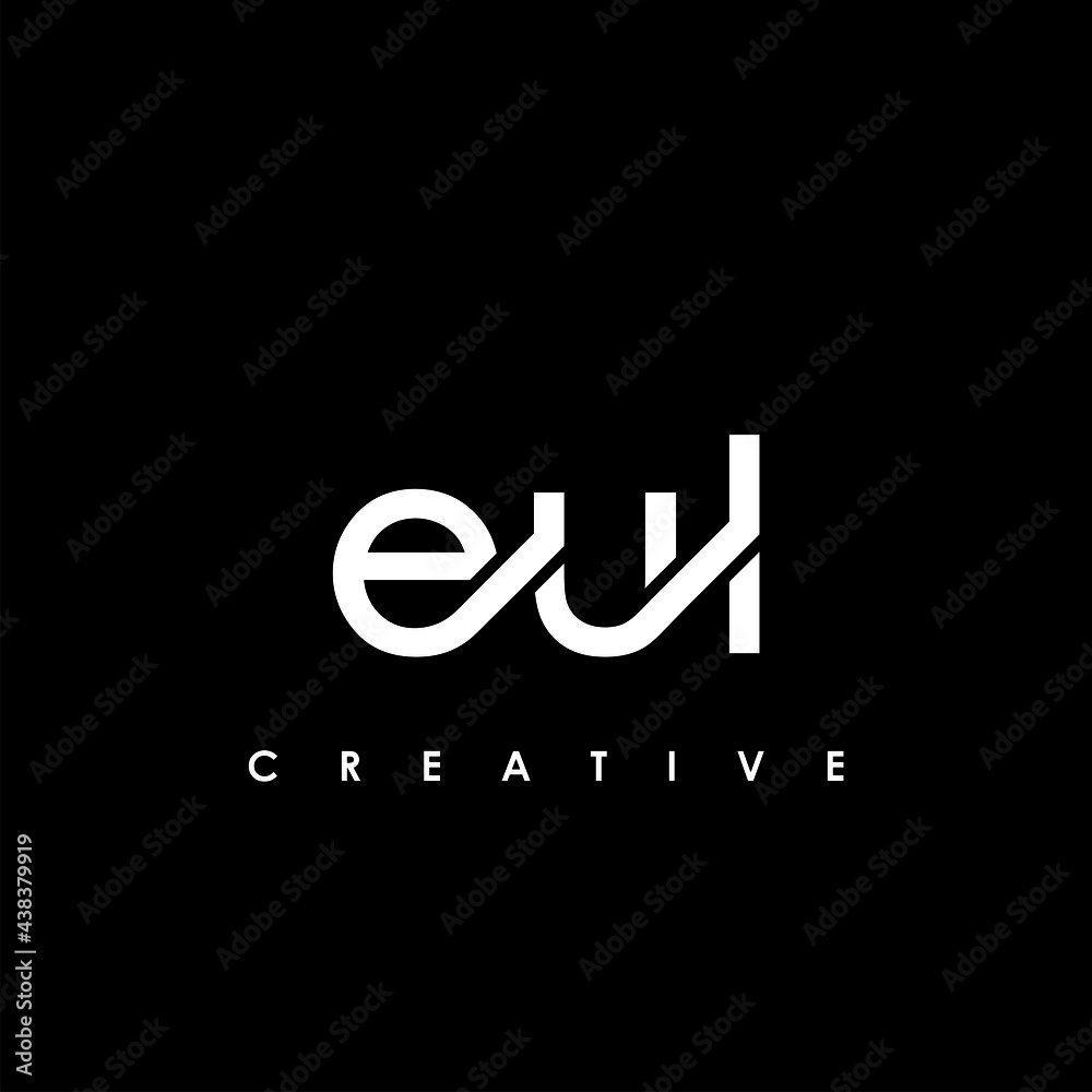 EUL Letter Initial Logo Design Template Vector Illustration EUL Letter Initial Logo Design Template Vector Illustration