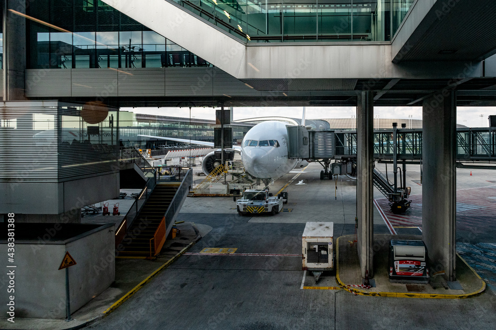 Fototapeta premium aérogare avion