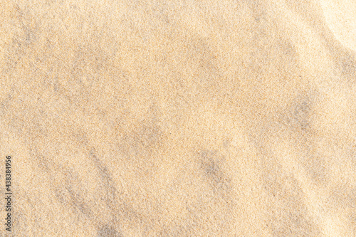 Sand pattern texture for background. Brown desert pattern from tropical beach.