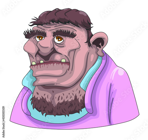 Mâle poilu, homme poilu