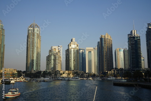 View on skyscrapers in Dubai Marina © Evgenia