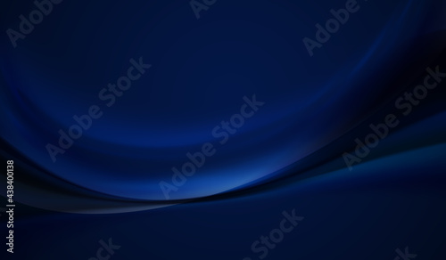 abstract dark blue and curve background photo