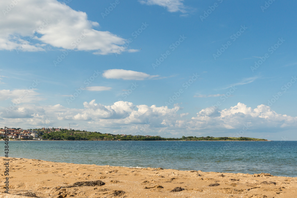 General view of an empty beach near village of Chernomorets, Bulgaria. General view of an empty beach near village of Chernomorets, Bulgaria.