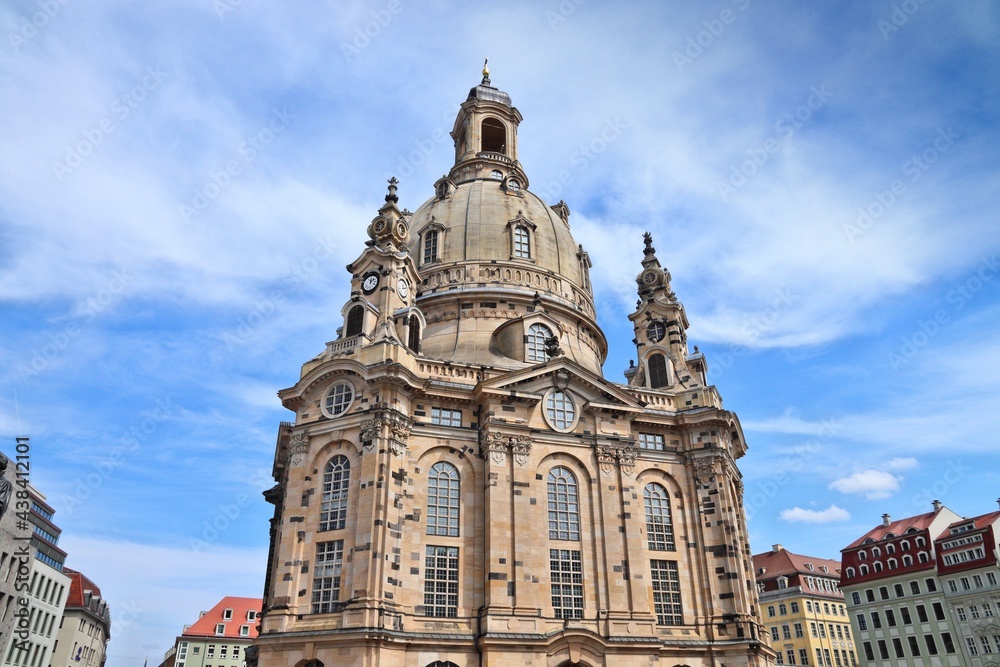 Germany - Frauenkirche church in Dresden