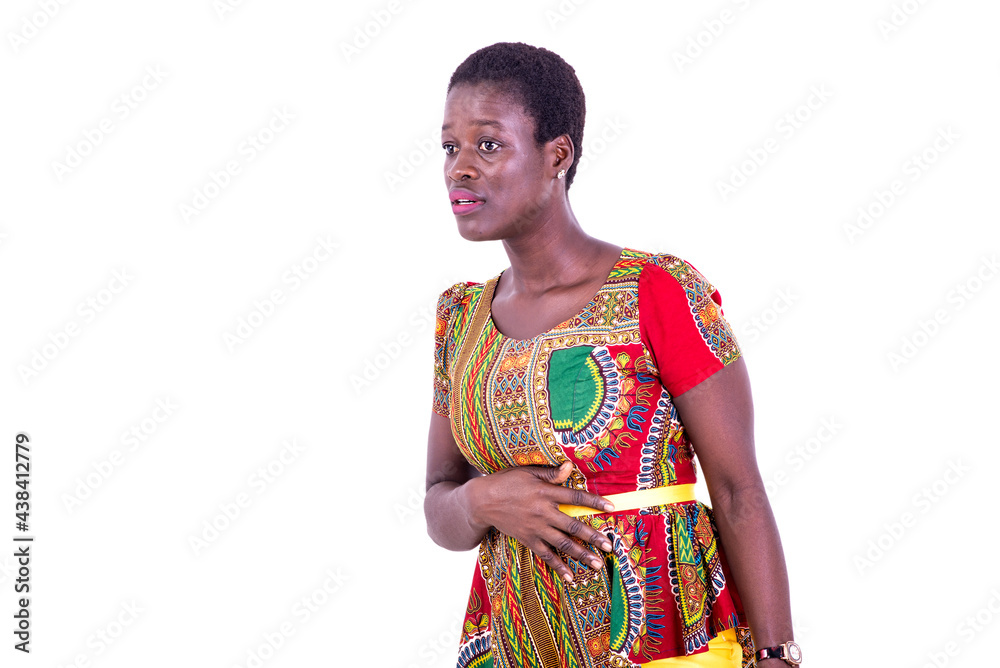 beautiful curious young woman looking aside. beautiful curious young woman looking aside.