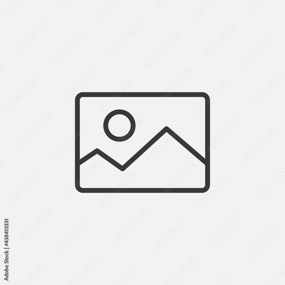 Picture icon isolated on background. Photography symbol modern, simple, vector, icon for website design, mobile app, ui. Vector Illustration Picture icon isolated on background. Photography symbol modern, simple, vector, icon for website design, mobile app, ui. Vector Illustration