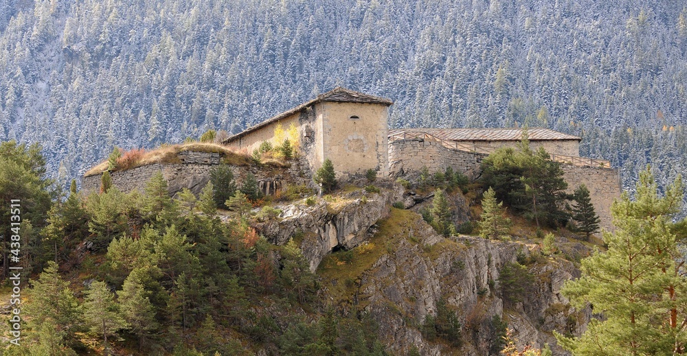 Fort Victor-Emmanuel à Aussois Haute Maurienne Vanoise Savoie France