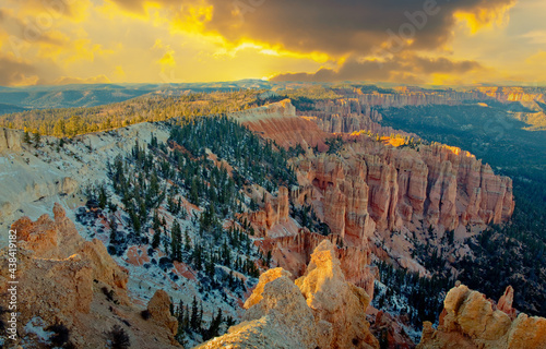 Landscape view of Bryce Canyon National Park in Utah, USA © CK