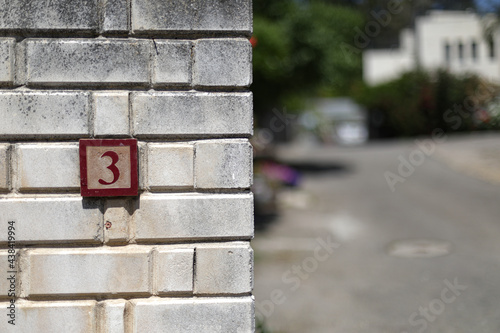 sign on the street