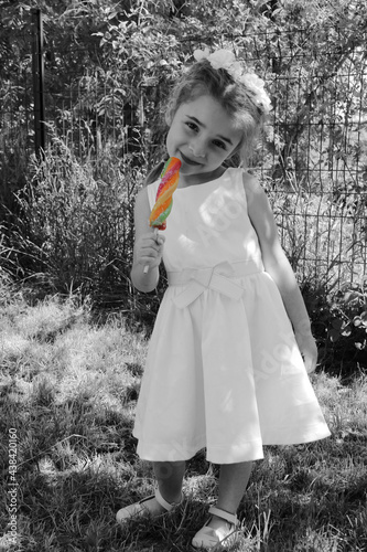 portrait noir et blanc