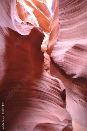 Terrific geological formations in Antelope Canyon near the old town of Page at Lake Powell, American Southwest, Arizona, USA