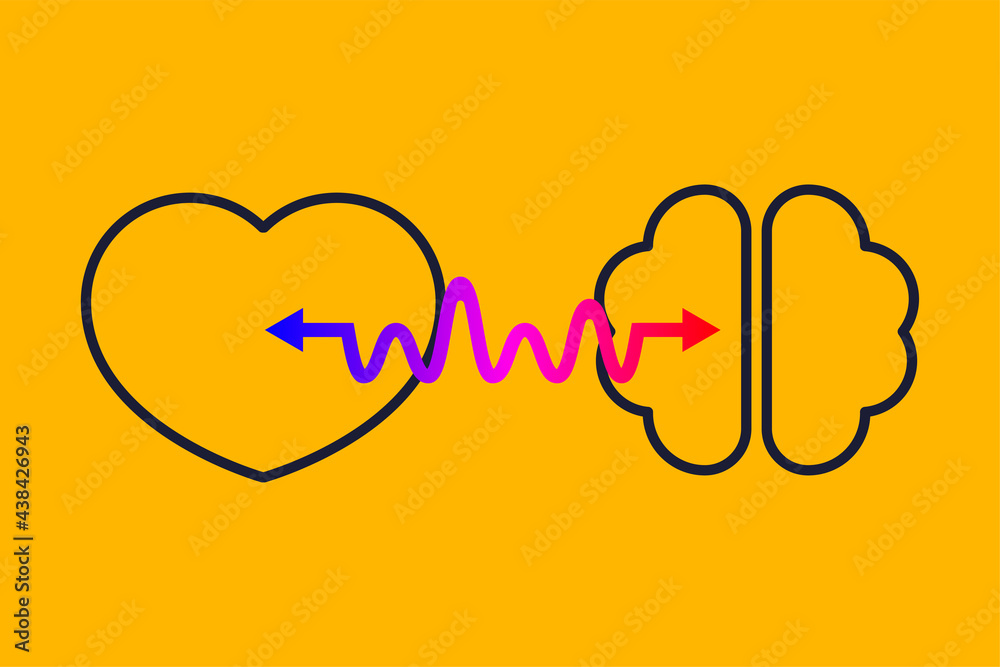 Connection between human heart and brain Connection between human heart and brain