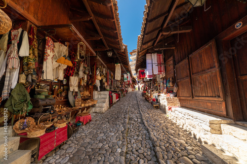 Kruja, Kroja, Kruja, Kruj, Krujë -  Old Bazar in town and a municipality in north central Albania © Adam Radosavljevic