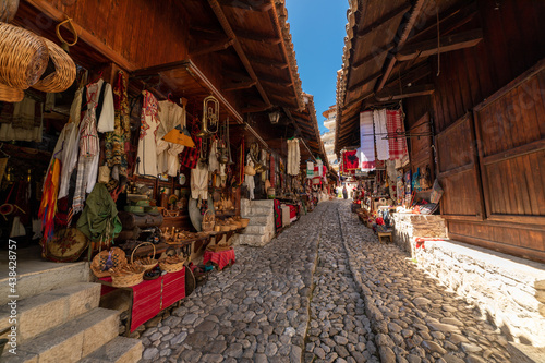 Kruja, Kroja, Kruja, Kruj, Krujë - Old Bazar in town and a municipality in north central Albania