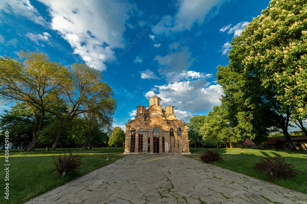 Gracanica, Serbian monastery near Pristina, Kosovo, Serbia