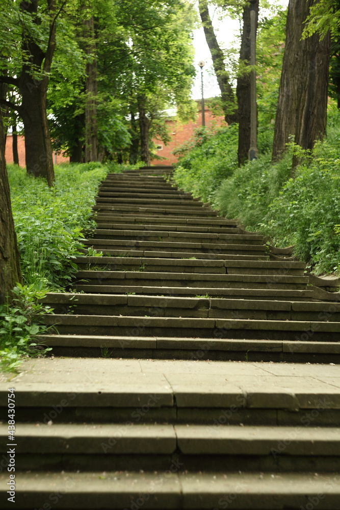 Stairway to the fortress