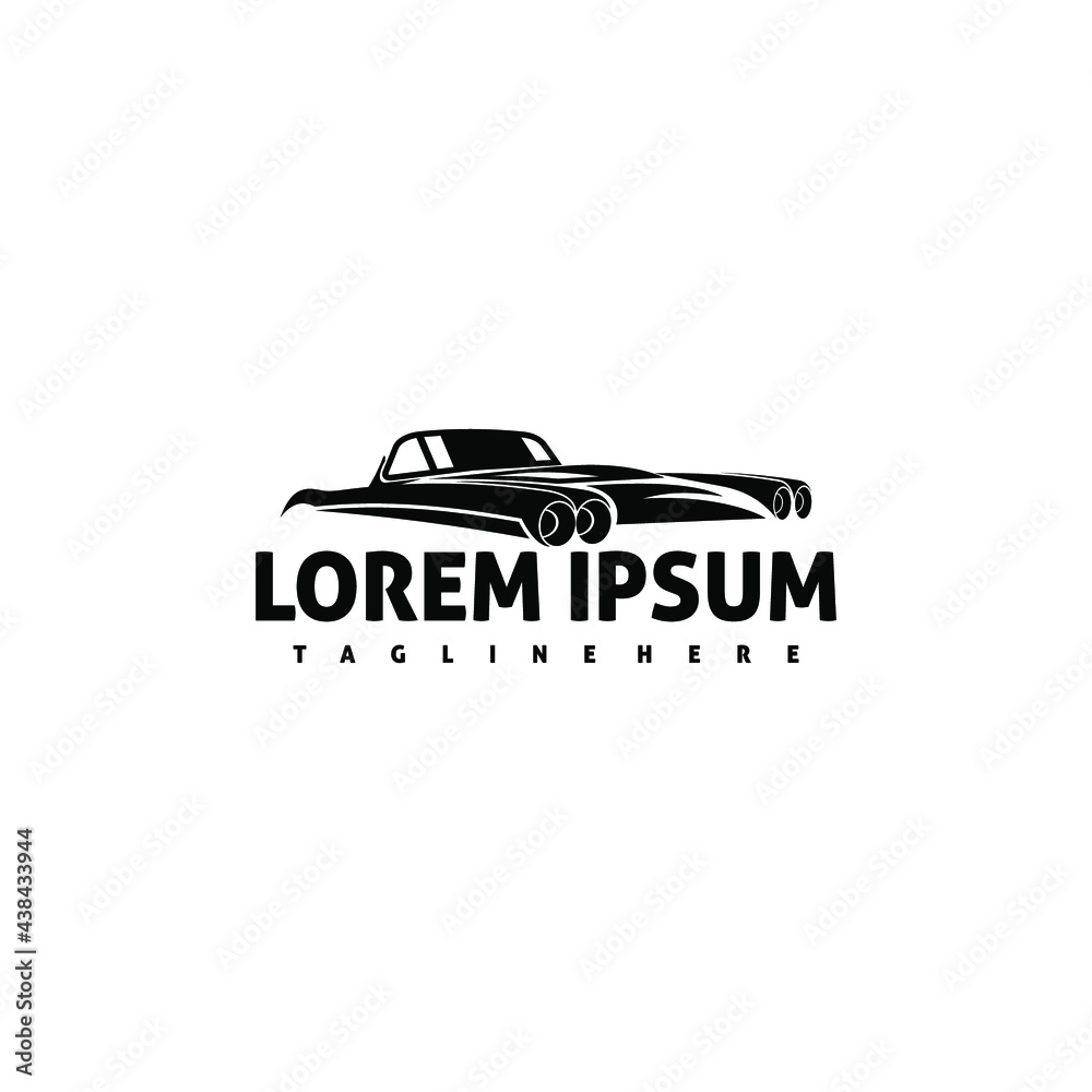 Classic Vintage Car Vector Design Inspiration Auto Car Logo Design