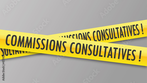 Logo commissions consultatives.