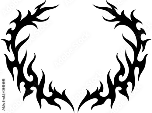 179-Fire Tribal-62(Wing Type)