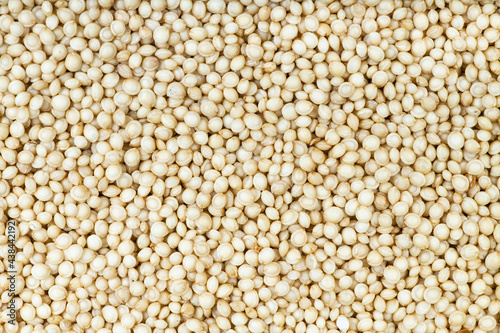 top view of raw amaranth grains