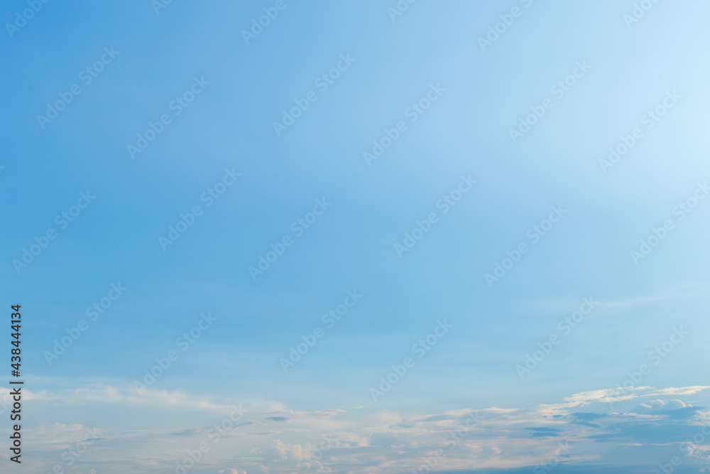 Twilight blue bright dramatic sunset sky in countryside or beach colorful cloudscape texture with white clouds air background. Twilight blue bright dramatic sunset sky in countryside or beach colorful cloudscape texture with white clouds air background.