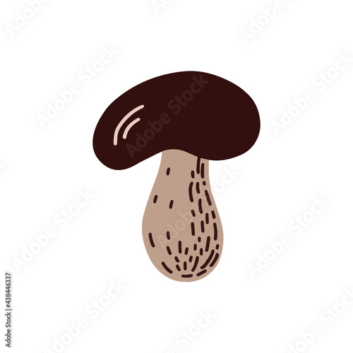 Forest mushroom. Vector illustration