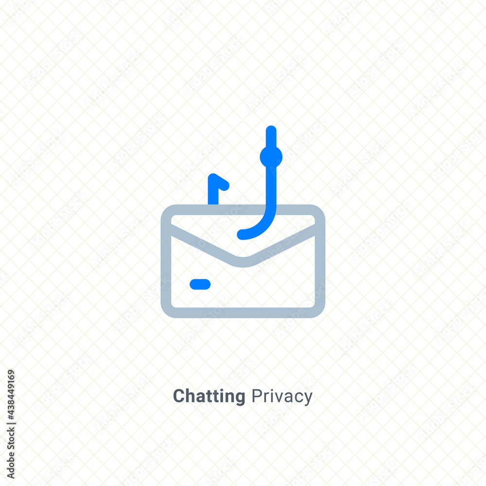 hacker crime phising email logo icon line style concept graphic design vector illustration hacker crime phising email logo icon line style concept graphic design vector illustration