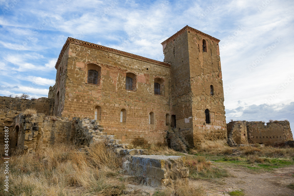 montearagon castle located in province of huesca