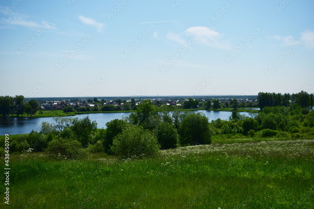 Fototapeta premium bridge over river