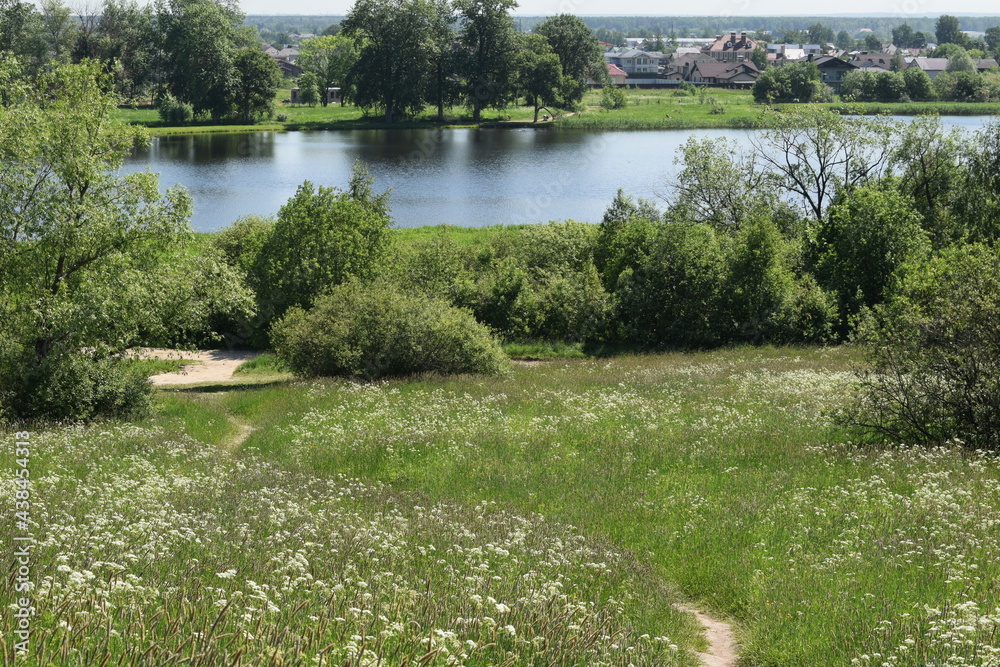 Obraz premium lake in the park